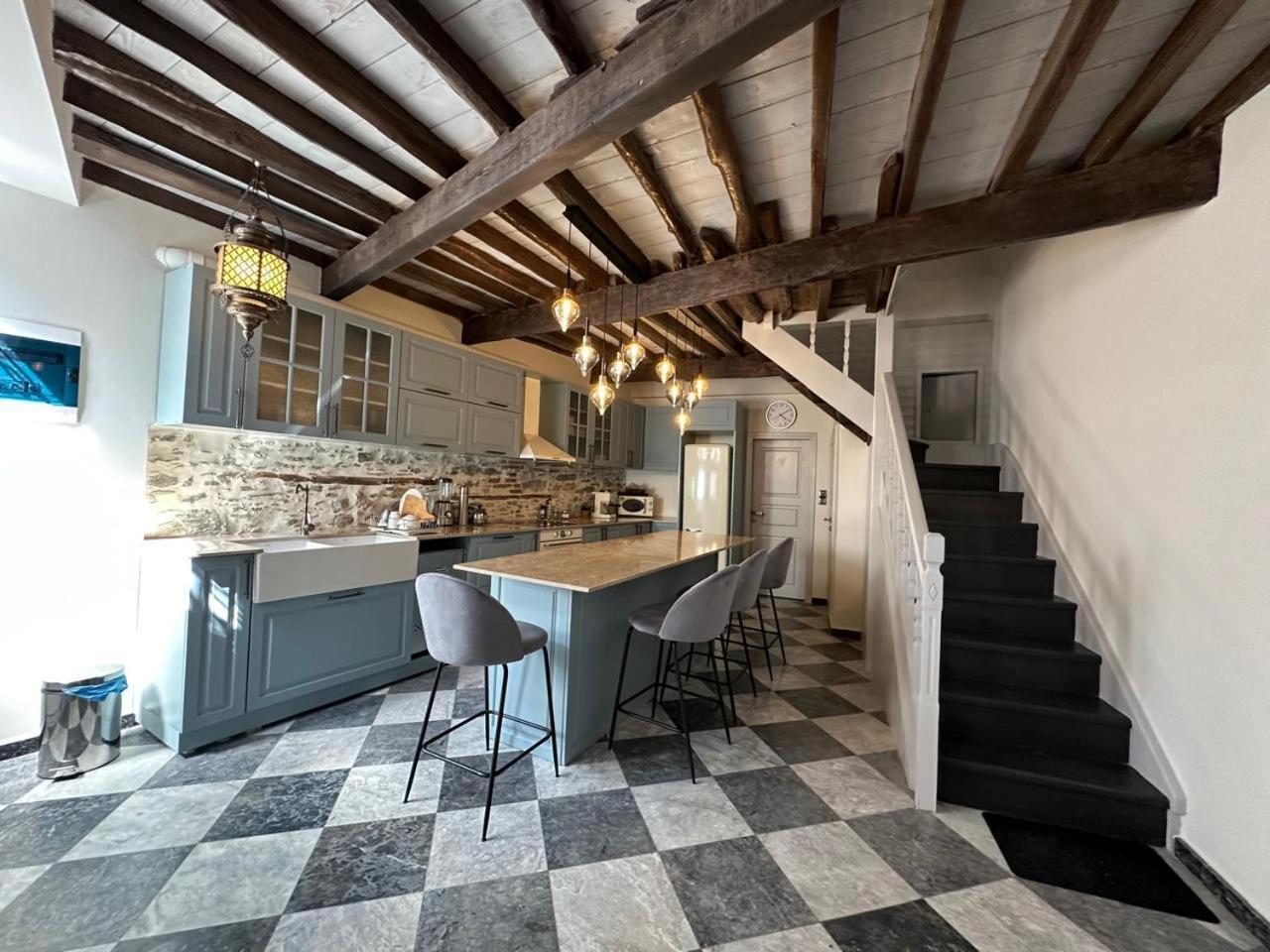 Plomari Nomad House Villa Bagian luar foto