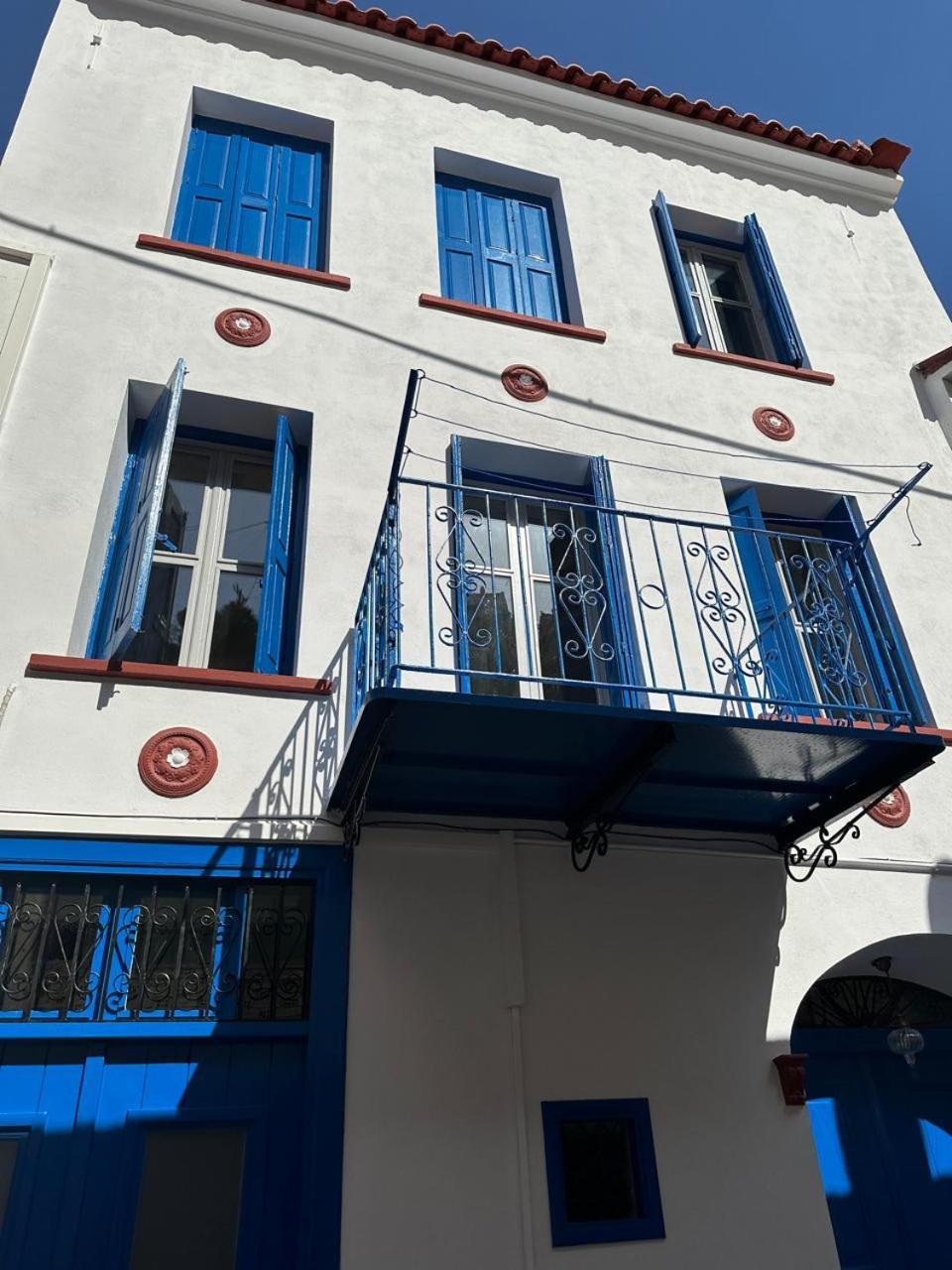 Plomari Nomad House Villa Bagian luar foto
