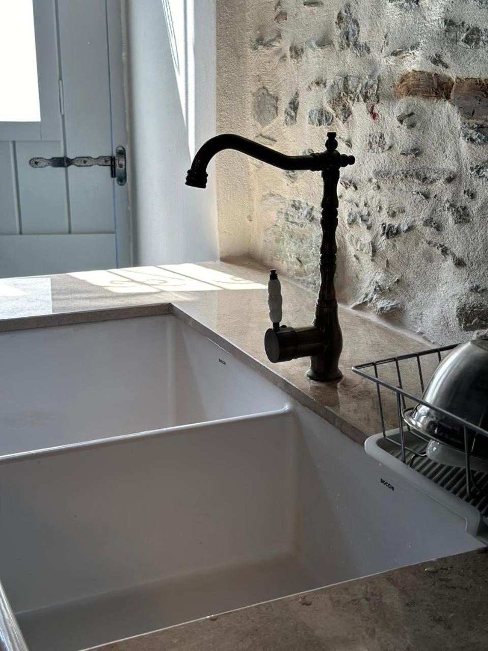 Plomari Nomad House Villa Bagian luar foto