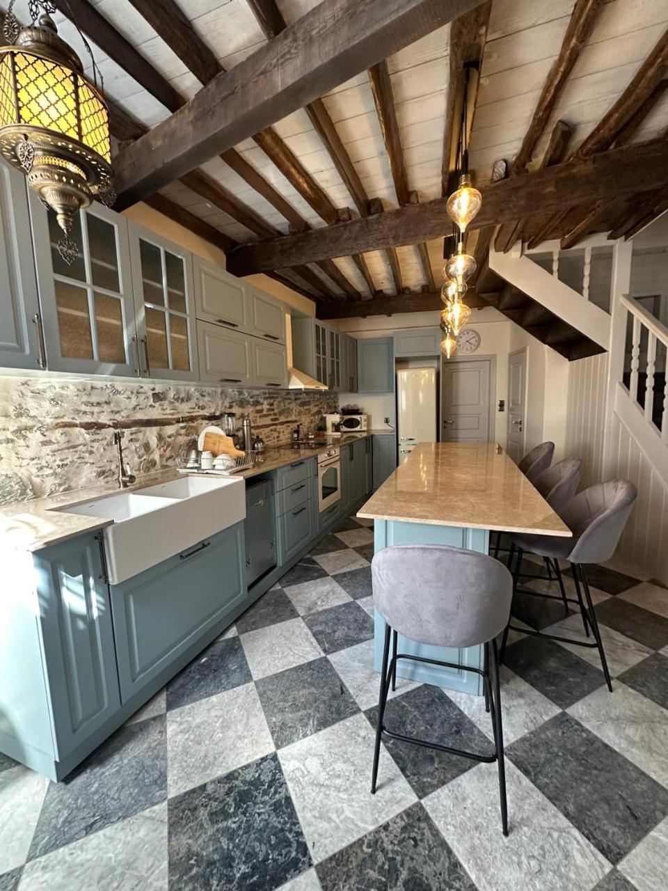Plomari Nomad House Villa Bagian luar foto