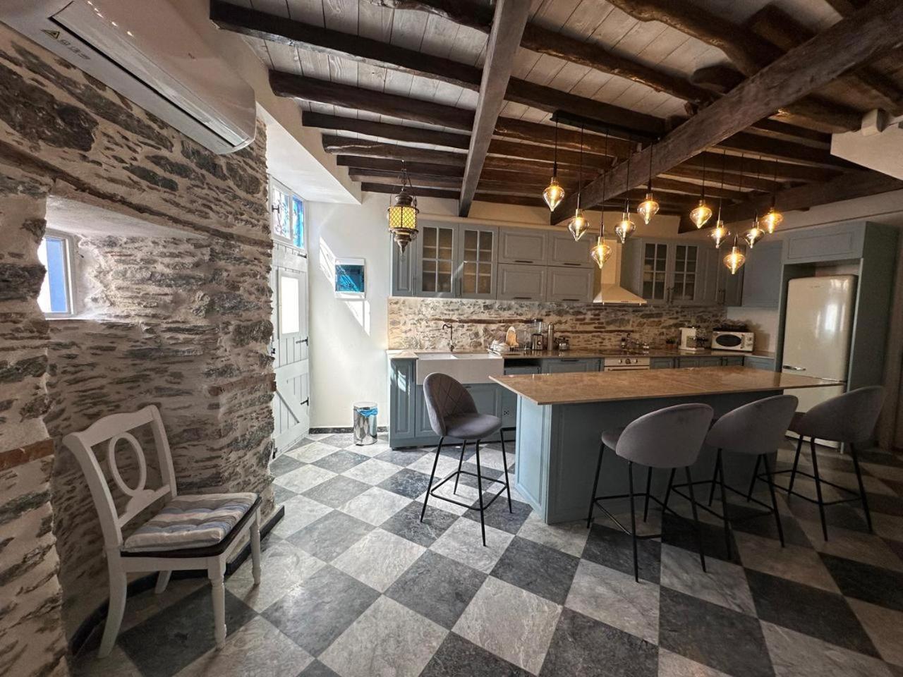 Plomari Nomad House Villa Bagian luar foto